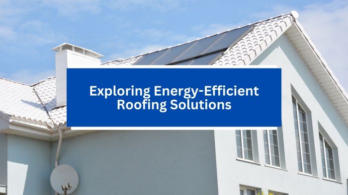 Exploring Energy-Efficient Roofing Solutions