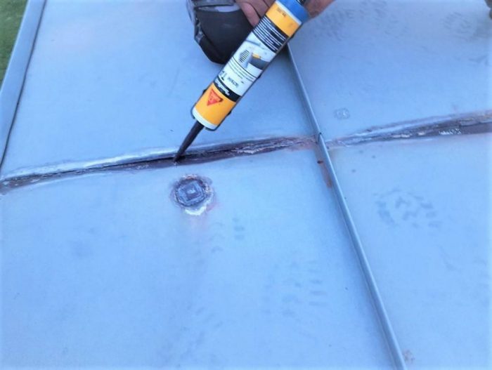 Anatomy of a Metal Roof Leak Repair – Sentry Roof Services