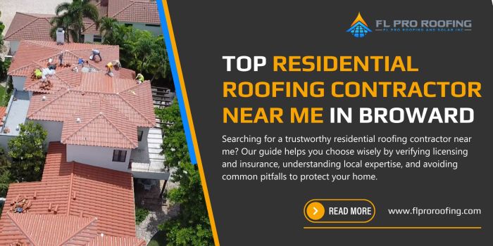 Top Residential Roofing Contractor Near Me in Broward - FL Pro Roofing ...